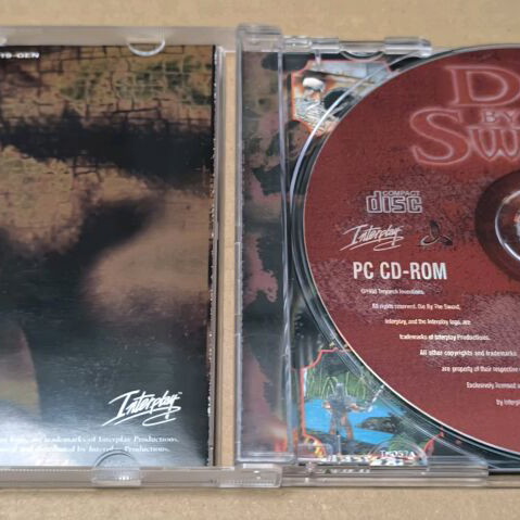 Die By The Sword PC CD-ROM like new, Big Box