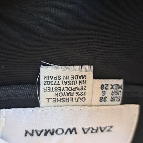 Zara long black skirt like new, size M 38 10