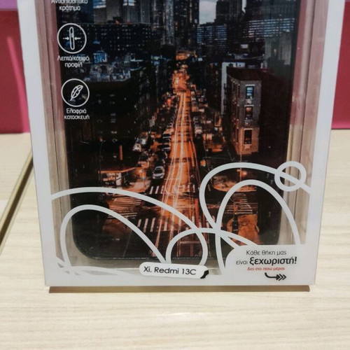Xiaomi Redmi 13c Smartfits case new with illuminated city design