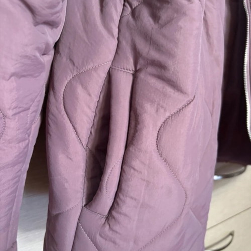 Lola May oversized jacket like new, dusky lilac pink