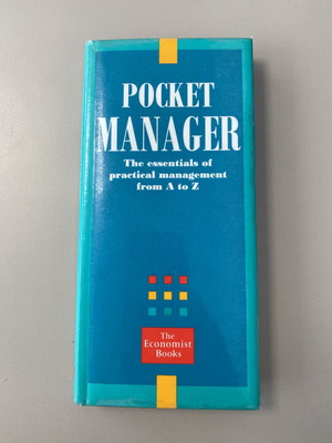 Pocket Manager vintage book from UK, 1990