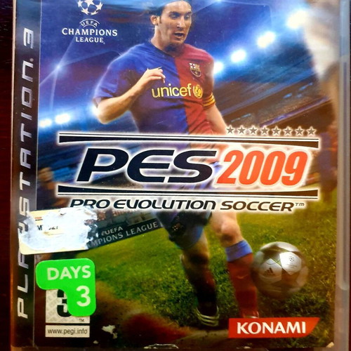 Pro Evolution Soccer 2009 for PlayStation 3 like new