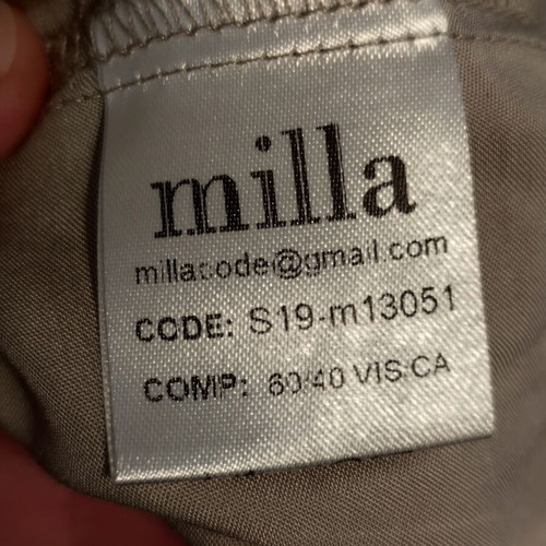 Milla Midi Dress like new, gold taupe, size Large