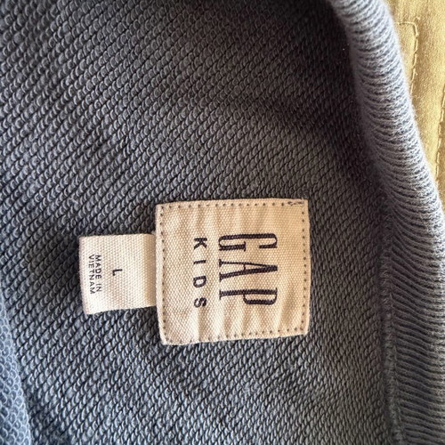 Gap kids sweatshirt sz:L like new, grey and blue
