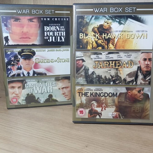 War 6-DVD Box Set with English Subtitles like new