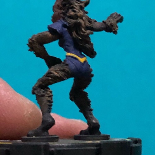 Wolfsbane #028 HeroClix like new, New Mutants Marvel Comics