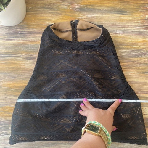 Custom Made Set Black Lace Small, like new