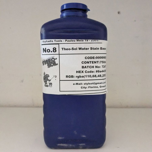 Theosol water-based varnishes new, available per piece