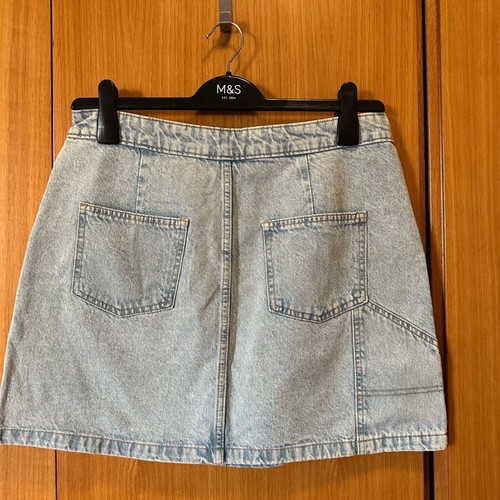 Primark denim skirt new, size L, blue