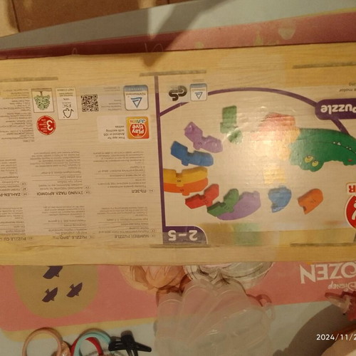 Number puzzle like new, educational toy