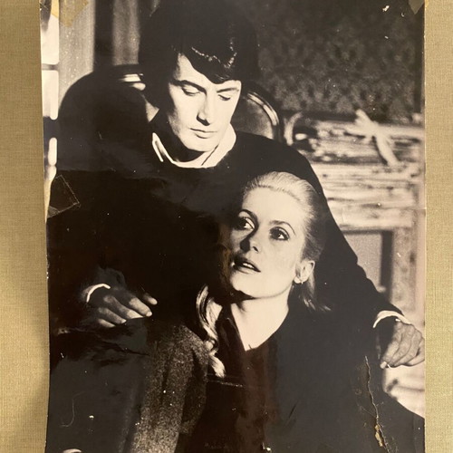 La Chamade 1968 original cinema photo with Catherine Deneuve and Alain Cavalier