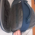 Makeup case like new, compact with strap