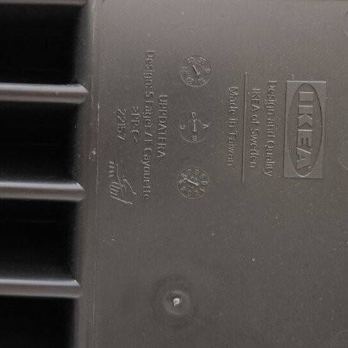 IKEA UPPDATERA Knife Storage Tray like new, anthracite