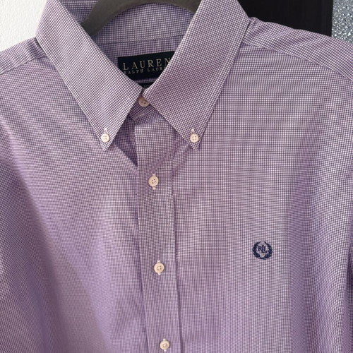 Ralph Lauren shirt without ironing like new