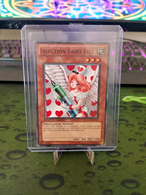 Injection Fairy Lily Yu-Gi-Oh! card like new, Limited Edition