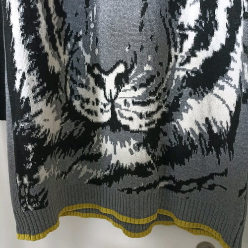 Twinset wool dress like new, small, multicolor
