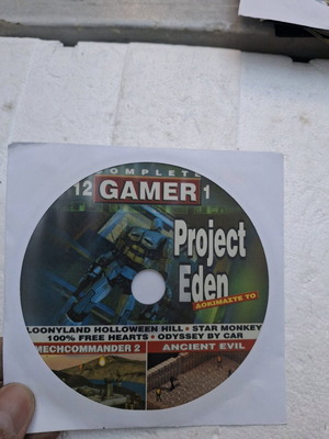 Complete 12 Gamer 1 Project Eden for Windows, new
