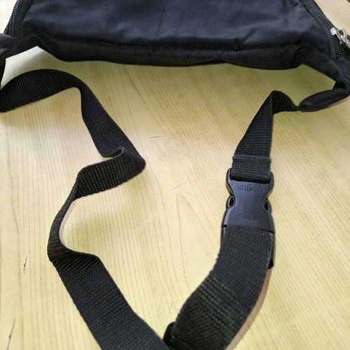 Nike bag used, black banana style