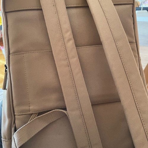 Norton backpack bag new, beige and gray