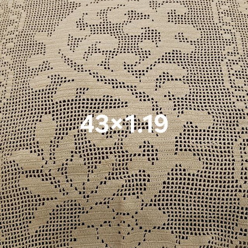Handmade crochet napkins like new