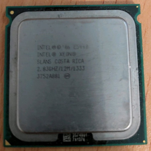 E5440 Xeon processor used 2.83 GHz