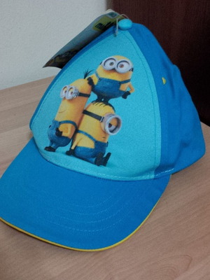 Καπελάκι Minions Νο.2 αφόρετο με καρτελάκι