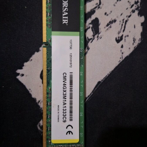 DDR3 4GB 1333MHz used, fully functional