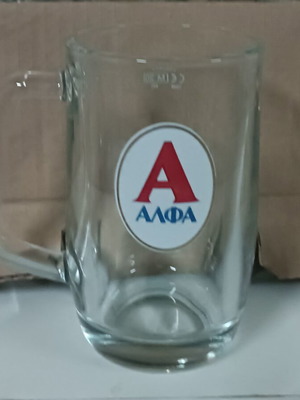 Ποτήρια μπύρας άλφα 0,3l πακέτο 6 καινούργια