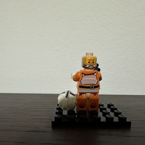 Lego Star Wars Rebel Pilot X-wing Theron Nett Minifigure like new with weapon