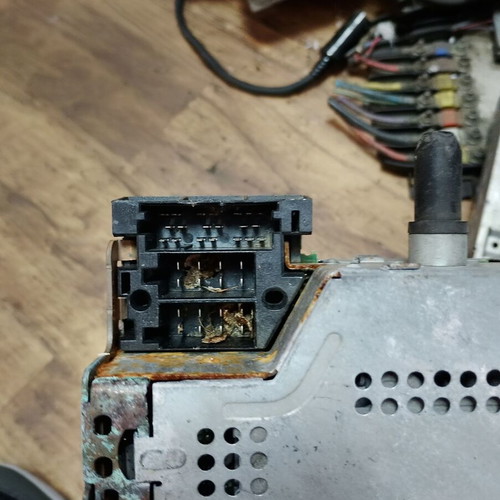 Original car radio with CD for Citroën Peugeot, used