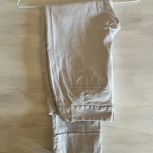 Zara Basic women's pants like new, size 38, grey-beige