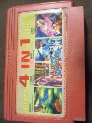 Game 4 in 1 SV4045 used for Nintendo