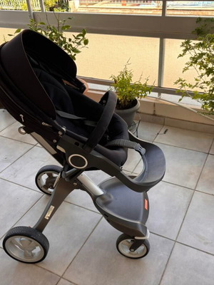 Stokke Baby Stroller and Car Seat like new