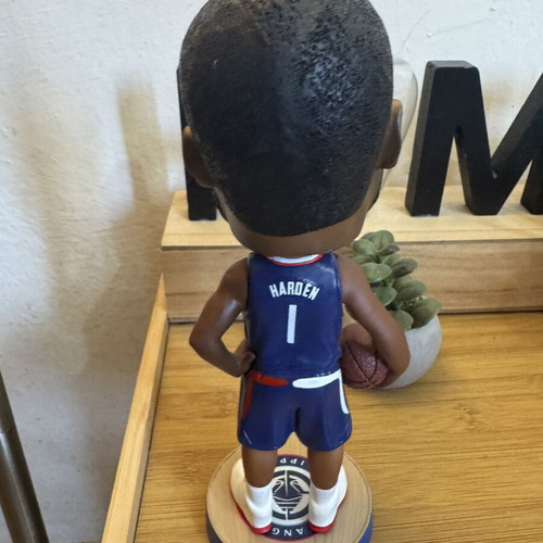 James Harden bobblehead figure, 22 cm resin, hand-painted