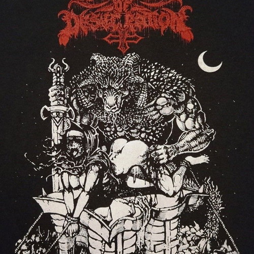 Liturgy of Desecration Traverse the Threshold of Blasphemia T-Shirt new, size M