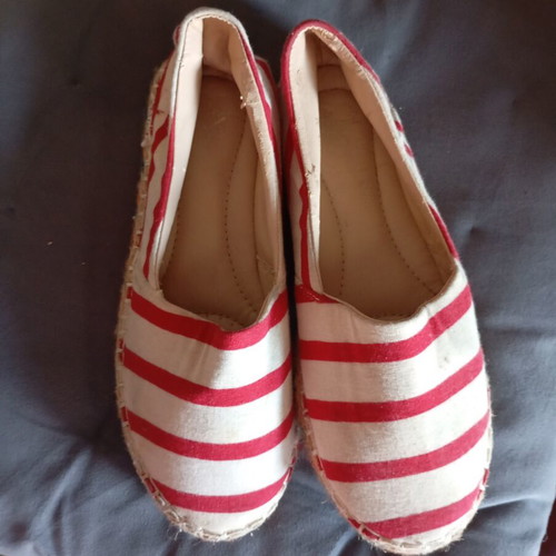 Axel summer slippers used, size 36, multicolor