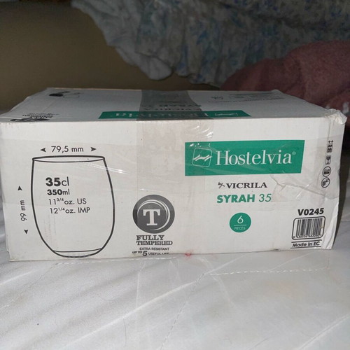 Water glasses like new, pack of 14