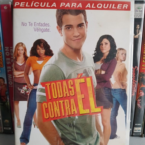 Todas contra Él DVD movie