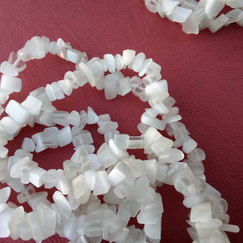 Chips beads set, decorative stones for crafts and jewelry