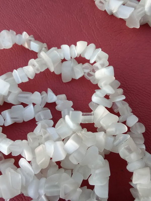 Chips beads set, decorative stones for crafts and jewelry