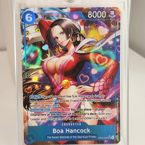 Boa Hancock EB03-026 One Piece TCG card like new