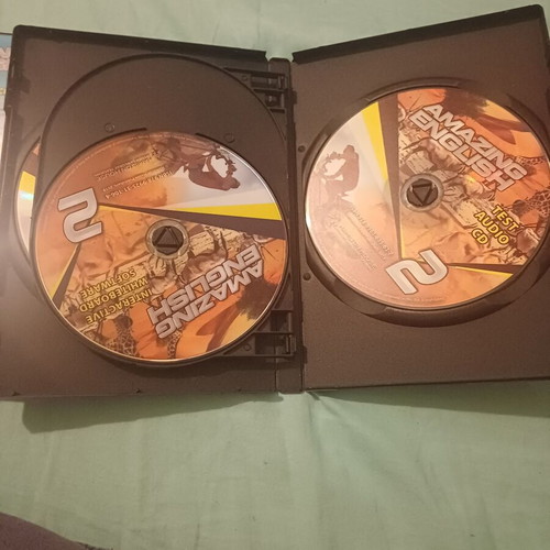 Amazing English DVD like new, complete educational set