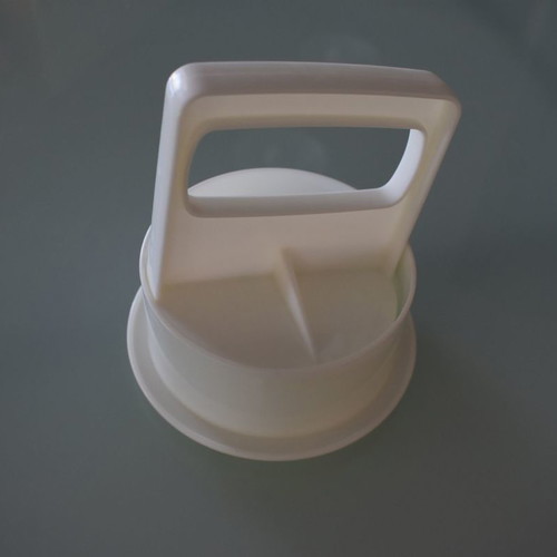 Tupperware burger press used, diameter 9cm