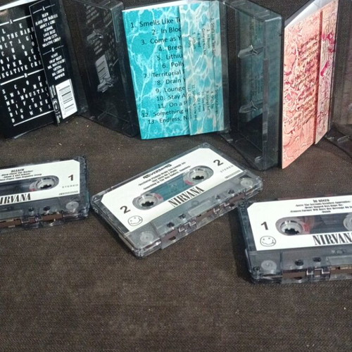 Nirvana cassette pack Bleach, Nevermind, In Utero like new