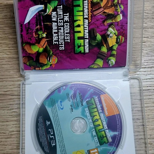 Teenage Mutant Ninja Turtles Danger of the Doze game for PlayStation 3 like new