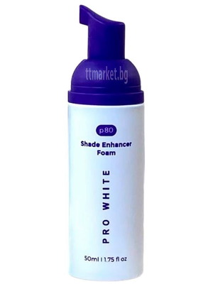 Pro White P80 Shade Enhancer Foam whitening toothpaste 50 ml new