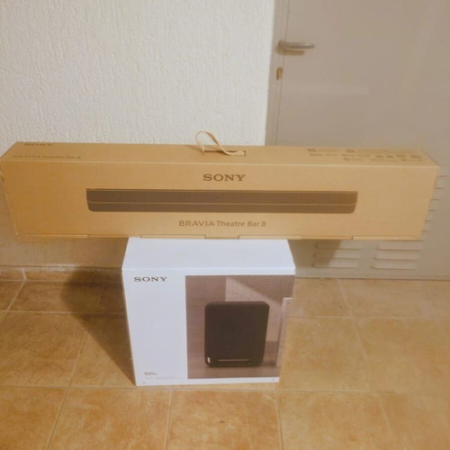 Sony Bravia Theatre Bar 8 Soundbar and SA-SW5 Wireless Subwoofer new
