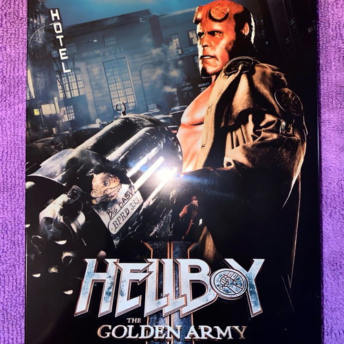 Hell Boy 2 The Golden Army DVD steelbook special edition like new