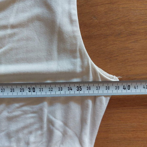 Intimissimi blouse used, beige, size M with pleats and lace