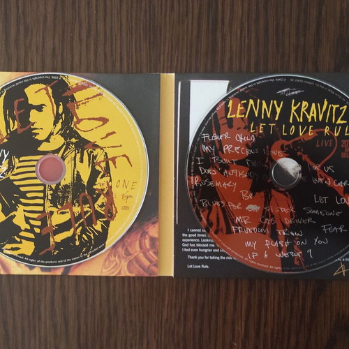Lenny Kravitz Let Love Rule 2xCD like new, rock